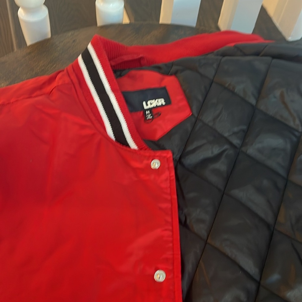 Red Lckr Varsity Jacket - Picture 7 of 7